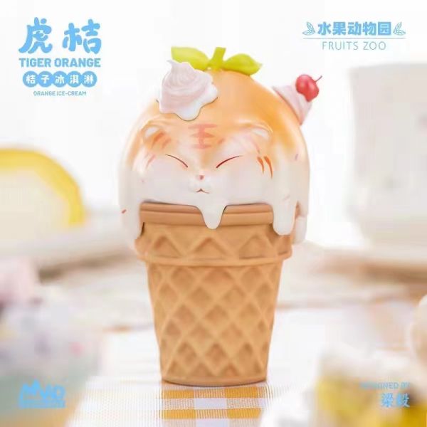 ﹝預購﹞PVC  MADology﹝原創﹞正版授權 虎桔-桔子冰淇淋 