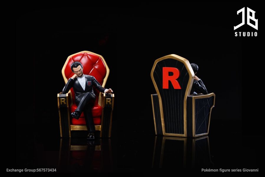 ﹝代購﹞GK  精寶 JB﹝精靈寶可夢﹞人物系列（彩虹）火箭隊首領-阪木/サカキ 