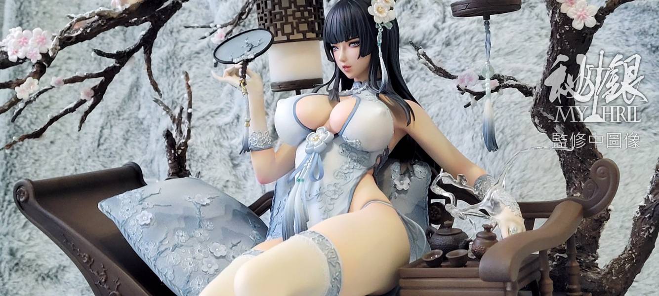 ﹝預購﹞GK    祕銀藝術工坊﹝原創﹞正版授權 1:6 相思肆季--冬梅（含國際運費） 