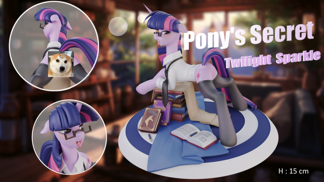 ﹝預購﹞GK  潮社﹝小馬寶莉﹞紫悅 pony's secret 