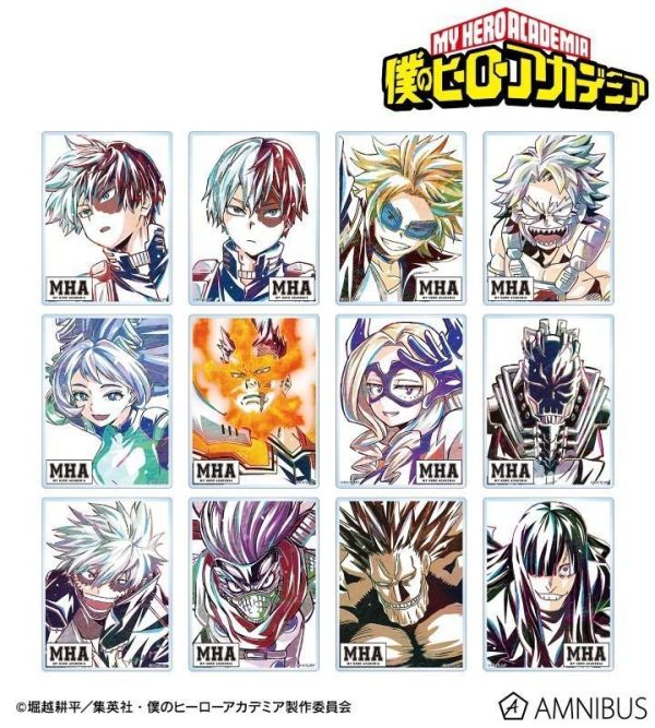﹝預購﹞周邊 我的英雄學院Ani-Art 第6彈 壓克力卡 D組 