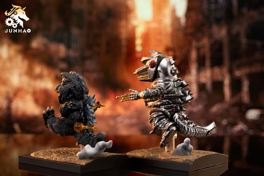 ﹝預購﹞GK 硬殻﹝哥吉拉﹞哥斯拉的趣味劇場第一彈奔跑吧哥斯拉 