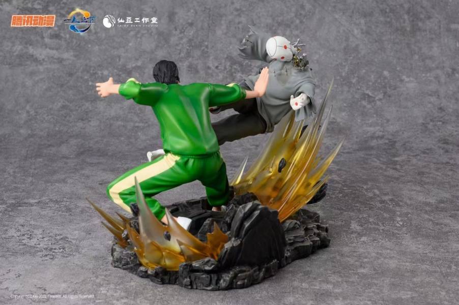 ﹝預購﹞GK   仙豆﹝一人之下﹞正版授權 碧遊村決戰組合場景化系列-大慈大悲肖自在 