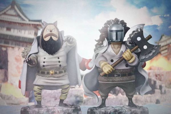 ﹝在台現貨﹞GK  G-5﹝海賊王﹞海賊王 海軍本部巨人中將 鬼手巨人&隆茲 WCF比例 