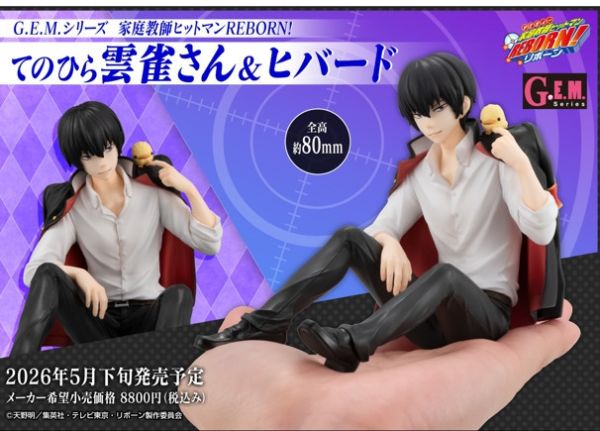 ﹝預購﹞G.E.M.系列 家庭教師HITMAN REBORN! 掌上系列 阿綱 & 里包恩 