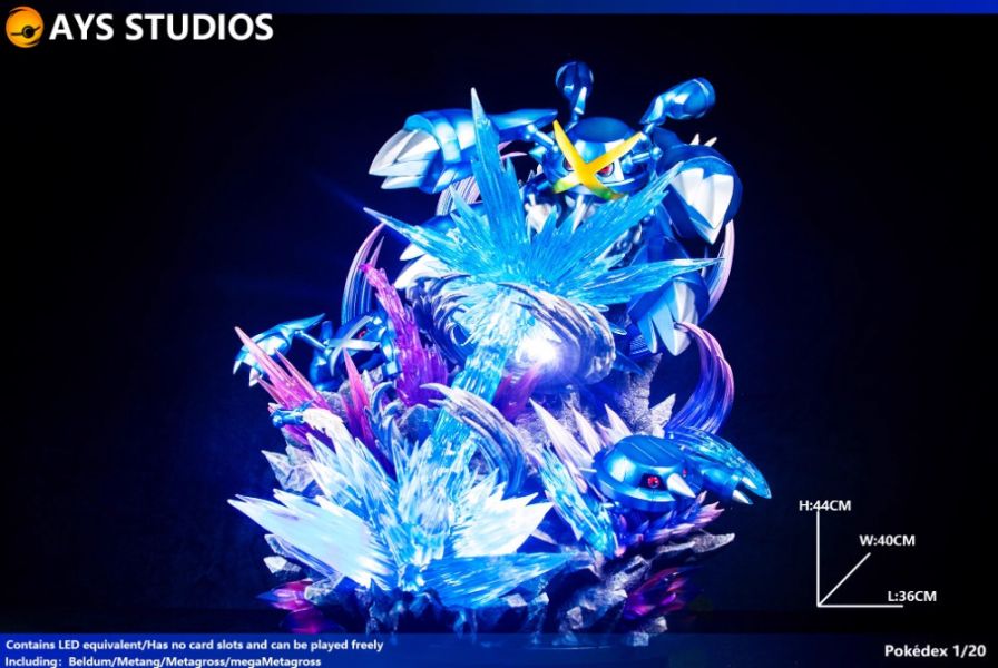 ﹝代購﹞GK   AYS﹝精靈寶可夢﹞1/20 圖鑑系列－巨金怪進化組 