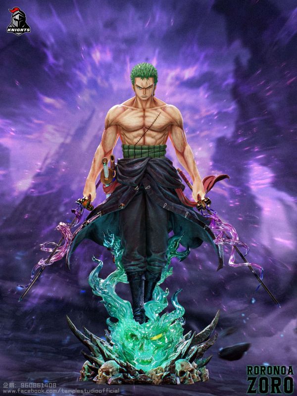 ﹝代購﹞GK  騎士聯盟Temple﹝海賊王﹞羅羅諾亞•索隆 