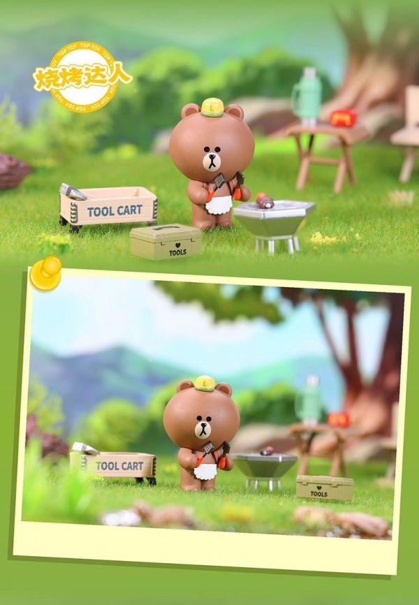 ﹝現貨﹞Line friends 一起露營 系列 盲盒 