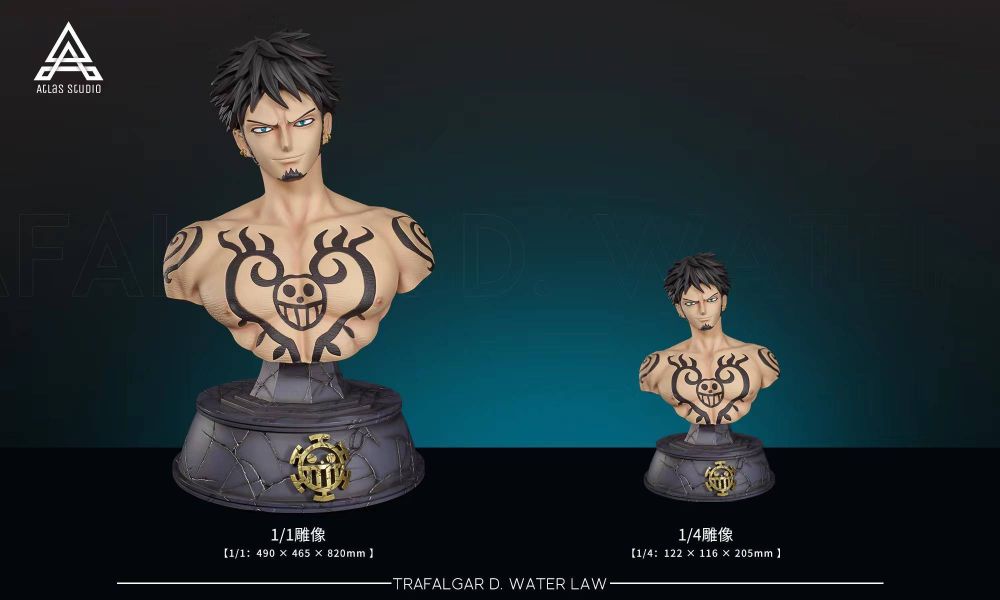 ﹝代購﹞GK  Atlas﹝海賊王﹞胸像 特拉法爾加·羅 