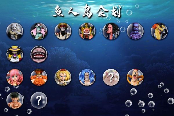 ﹝補款﹞GK A+研究所﹝海賊王﹞魚人島企劃 草帽團 索隆 