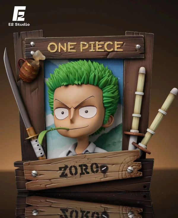 ﹝代購﹞GK  E2﹝海賊王﹞幼崽相框系列-路飛，喬巴，索隆，娜美 