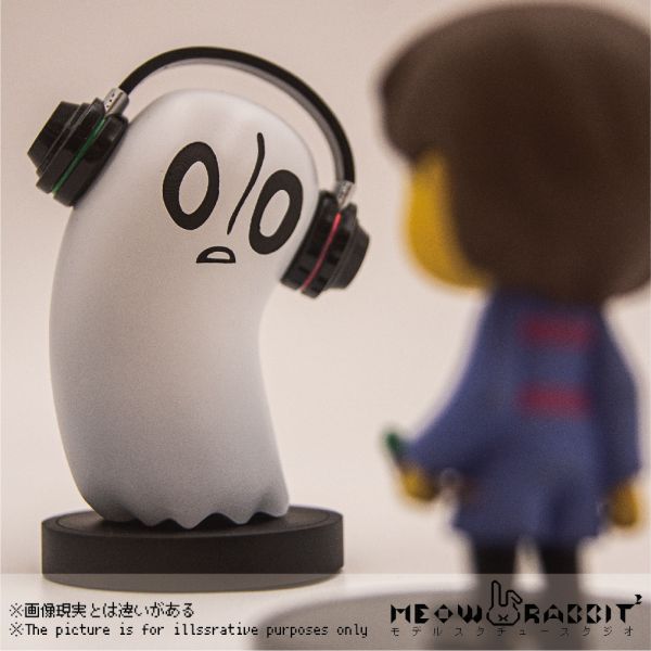 ﹝代購﹞GK  喵兔兔模型﹝原創﹞憂鬱的音樂家 官方比例 幽靈Napstablook 