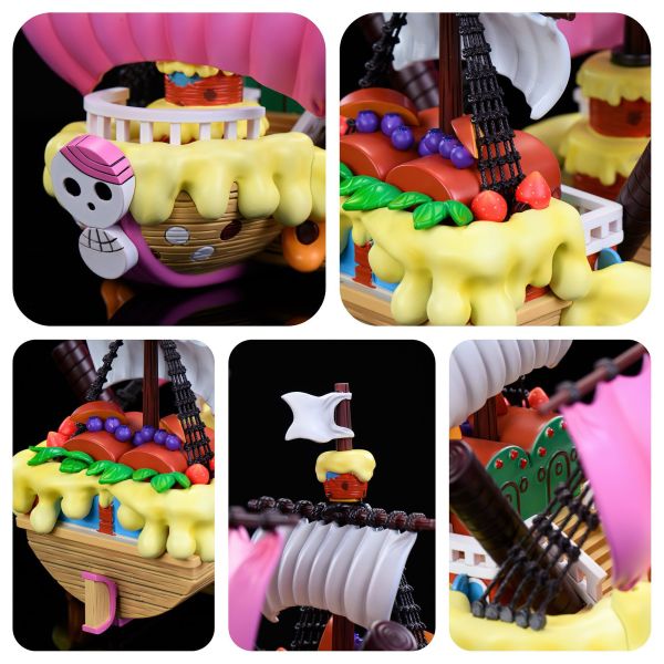 ﹝預購﹞GK  M4﹝海賊王﹞全員船-系列第三十四彈丨波尼海賊船丨‌珠寶·瑪格麗特披薩號 