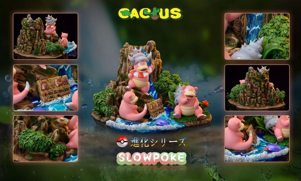 ﹝預購﹞GK Cactus仙人掌﹝寶可夢﹞呆呆王進化組-呆呆王（呆呆獸&呆河馬） 