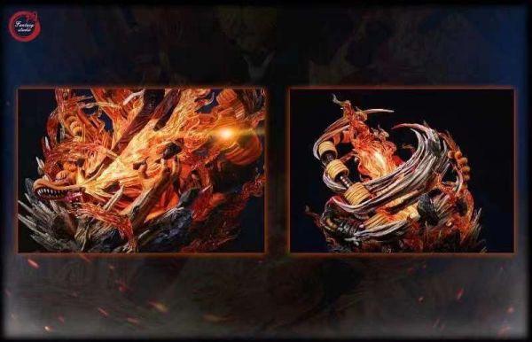 ﹝補款﹞GK  Fantasy幻想屋﹝海賊王﹞海賊王系列大型雕像 第二彈 山治VS Queen 