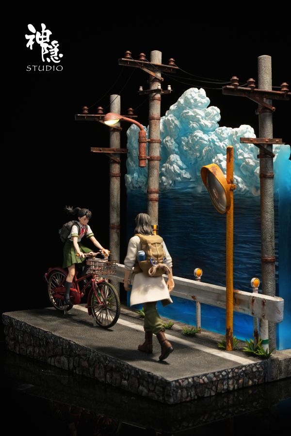 ﹝預購﹞GK 神隱﹝新海誠﹞剪影瞬間系列鈴芽之旅再見之前的路口 
