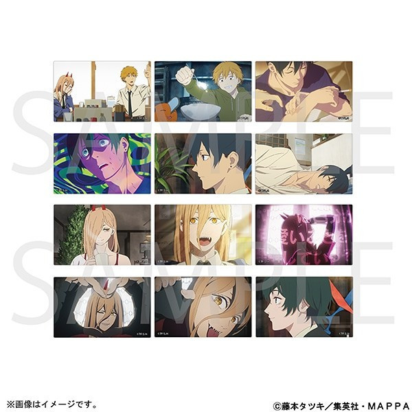 ﹝預購﹞ 鏈鋸人透明貼紙 共十二款 