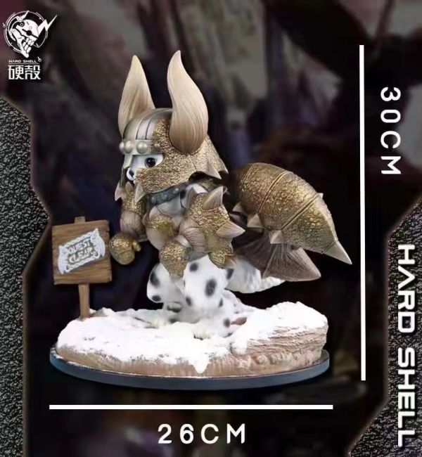 ﹝預購﹞GK   硬殻﹝魔物獵人﹞怪物獵人隨從萌貓角龍裝 