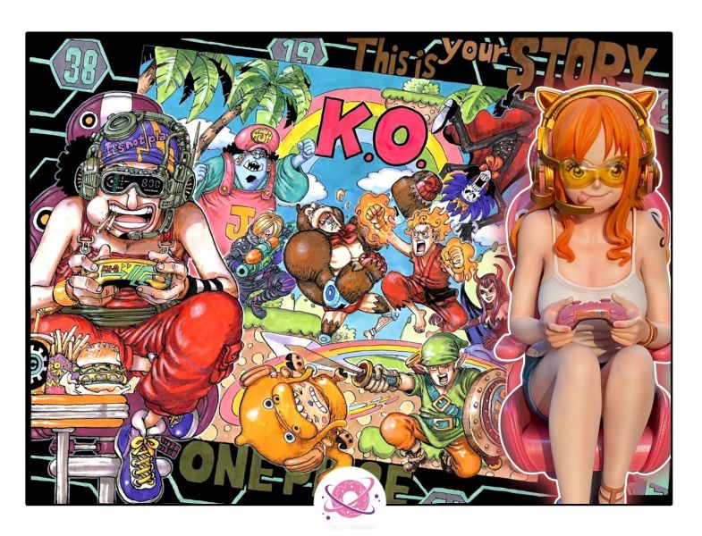 ﹝預購﹞GK TCT﹝海賊王﹞扉頁電競娜美 