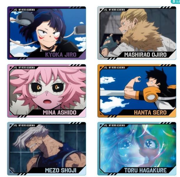 ﹝現貨﹞周邊 我的英雄學院 威化餅卡 第4彈 