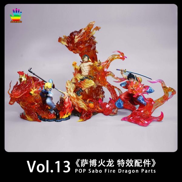 ﹝預購﹞GK  JacksDo﹝海賊王﹞特效配件 第十三彈 薩博 火龍 