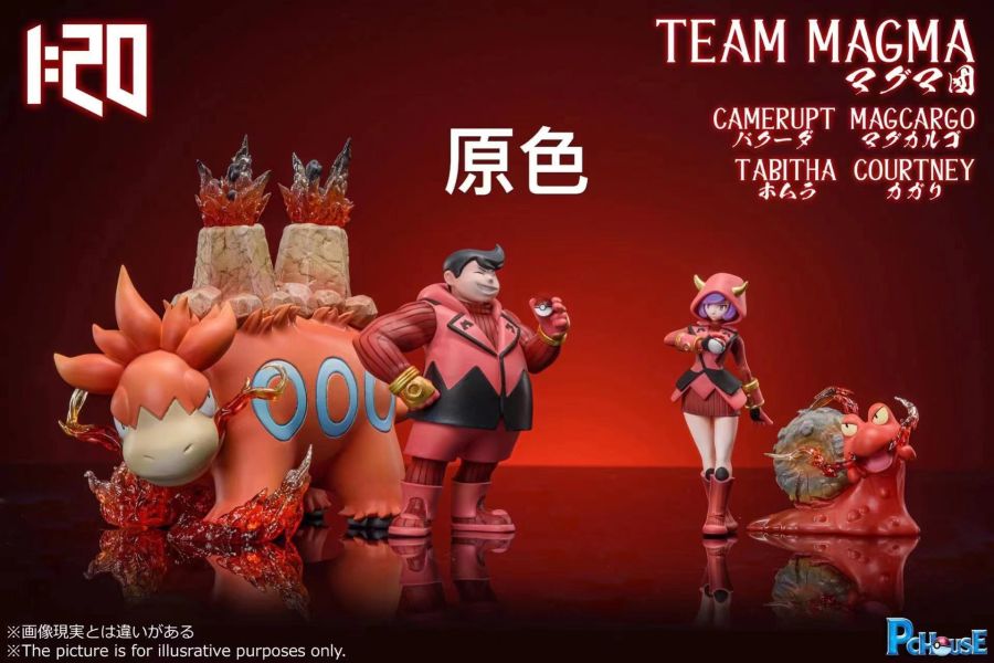 ﹝代購﹞GK PC小屋﹝精靈寶可夢﹞圖鑑系列 反派組織第二彈 水艦團&熔岩團 