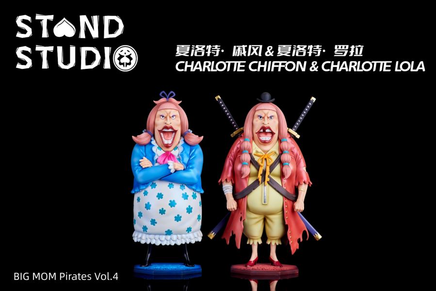﹝代購﹞GK  替身﹝海賊王﹞大媽海賊團第4彈 夏洛特·戚風&夏洛特·羅拉 