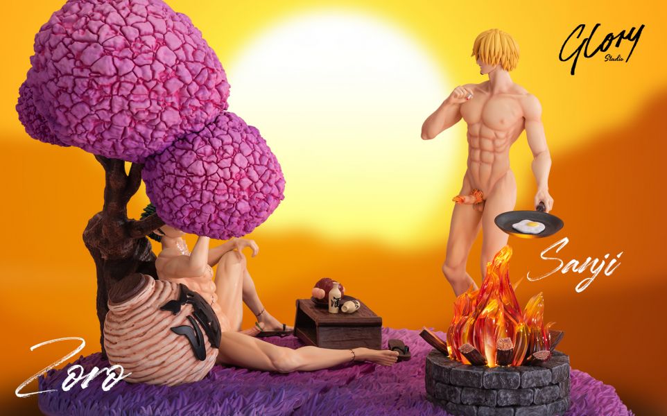 ﹝預購﹞GK  Glory﹝海賊王﹞索隆x山治的桃心島 