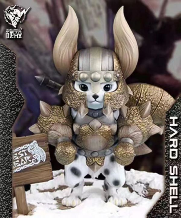 ﹝預購﹞GK   硬殻﹝魔物獵人﹞怪物獵人隨從萌貓角龍裝 