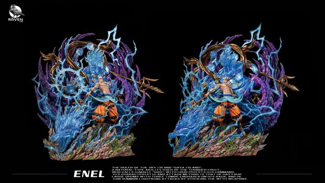 ﹝預購﹞GK Raven 渡鴉﹝海賊王﹞周年款 雷神—艾尼路 