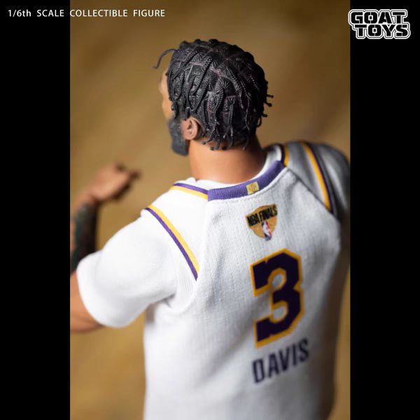 ﹝代購﹞PVC Goat Toys﹝NBA﹞濃眉哥戴維斯 湖人奪冠套裝 
