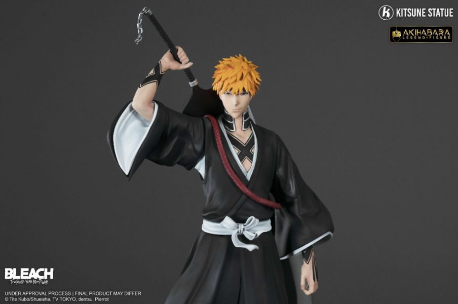 ﹝代購﹞PVC  妖狐社 Kitsune Statue ﹝死神﹞死神 BLEACH 境·界 正版授權 黑崎一護 1/8比例 