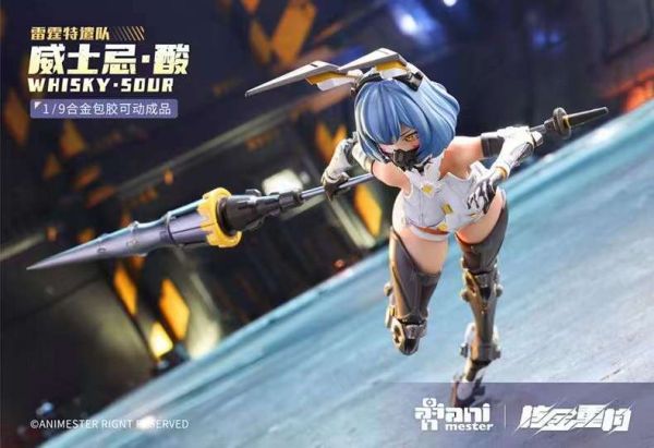 ﹝預購﹞GK  核金重構﹝雷霆特遣隊﹞正版 威士忌酸 1/9合金包膠機娘 