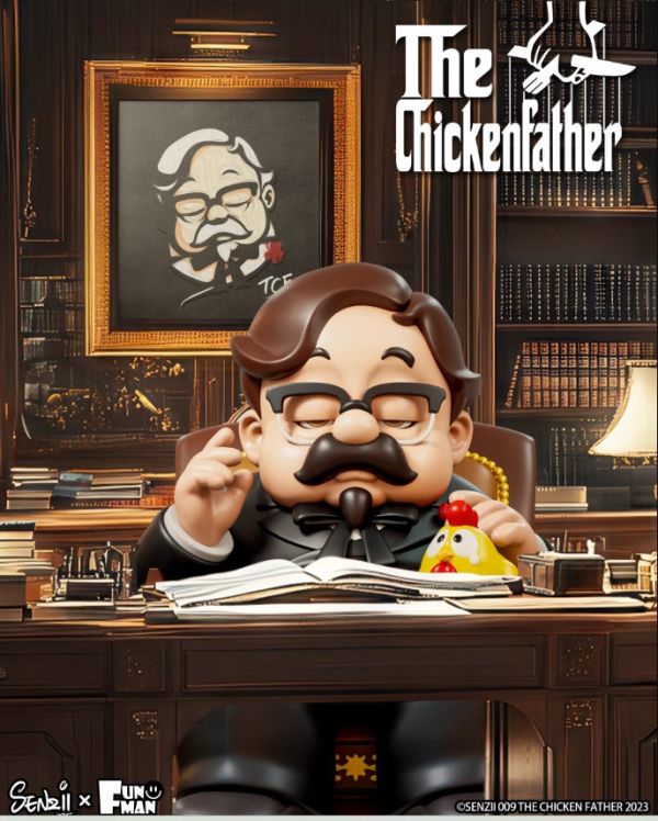 ﹝預購﹞GK  SENZII千纸 × Chicken Father﹝超級瑪利歐﹞炸雞教父（The chicken Father) 