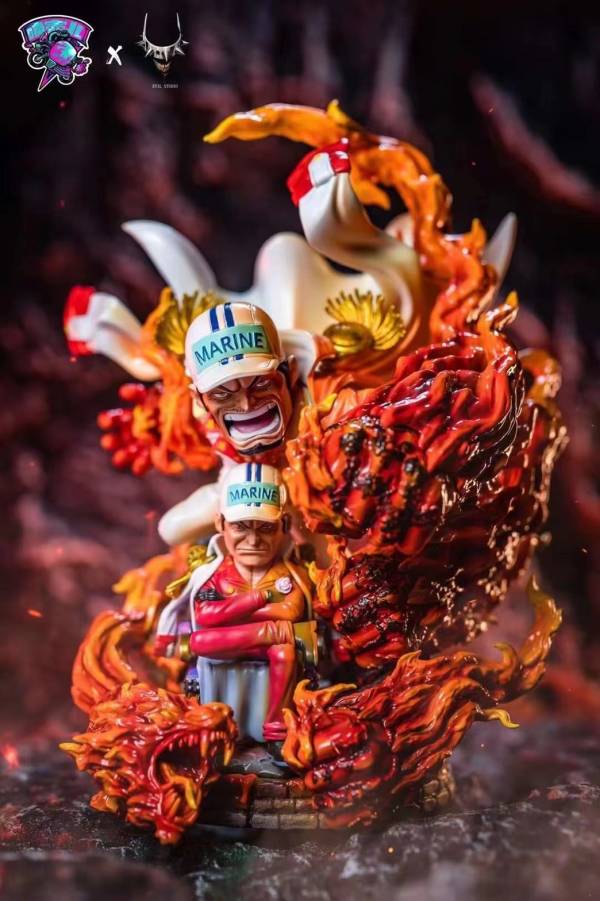 ﹝預購﹞GK  噴壺兒&EVIL﹝海賊王﹞WCF三大將第一彈~赤犬 