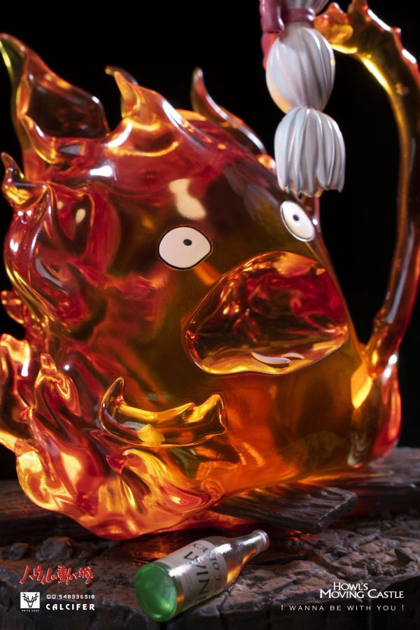 ﹝補款﹞GK 白鹿﹝宮崎駿﹞桌面款 第二彈卡西法吃頭髮場景 