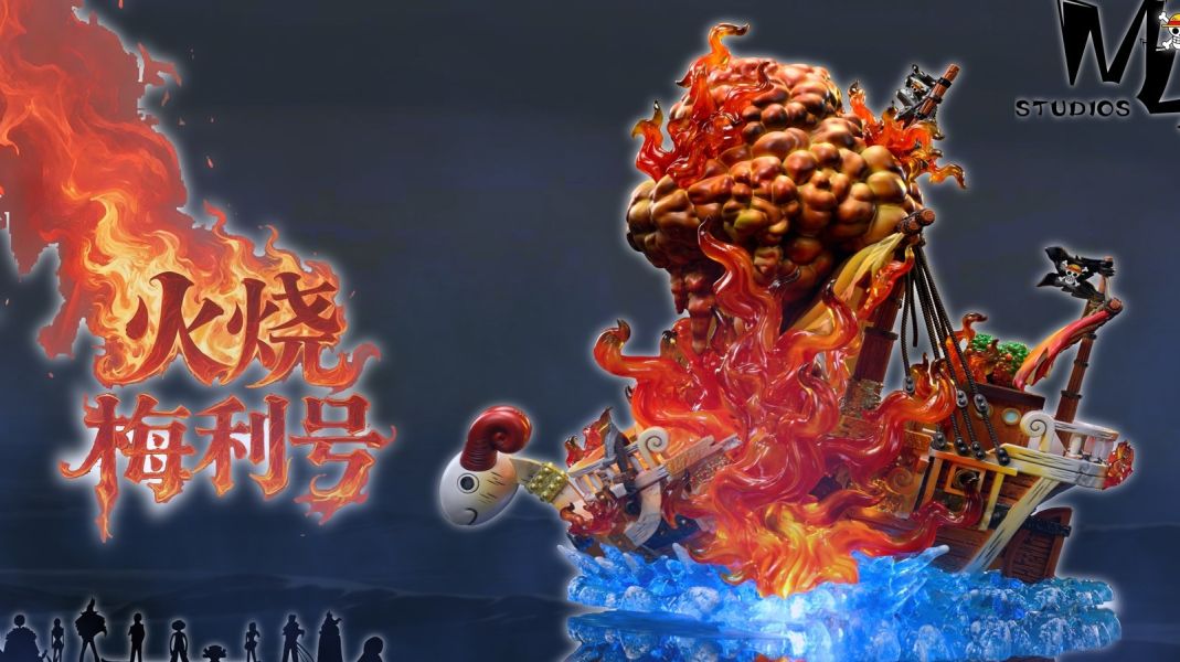 ﹝預購﹞GK M4﹝海賊王﹞全員船-系列第二十彈丨火燒梅麗號 