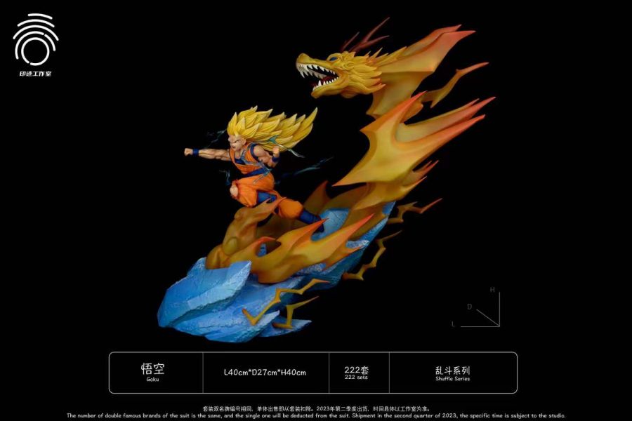 ﹝預購﹞GK  印跡﹝七龍珠﹞埼玉vs悟空 