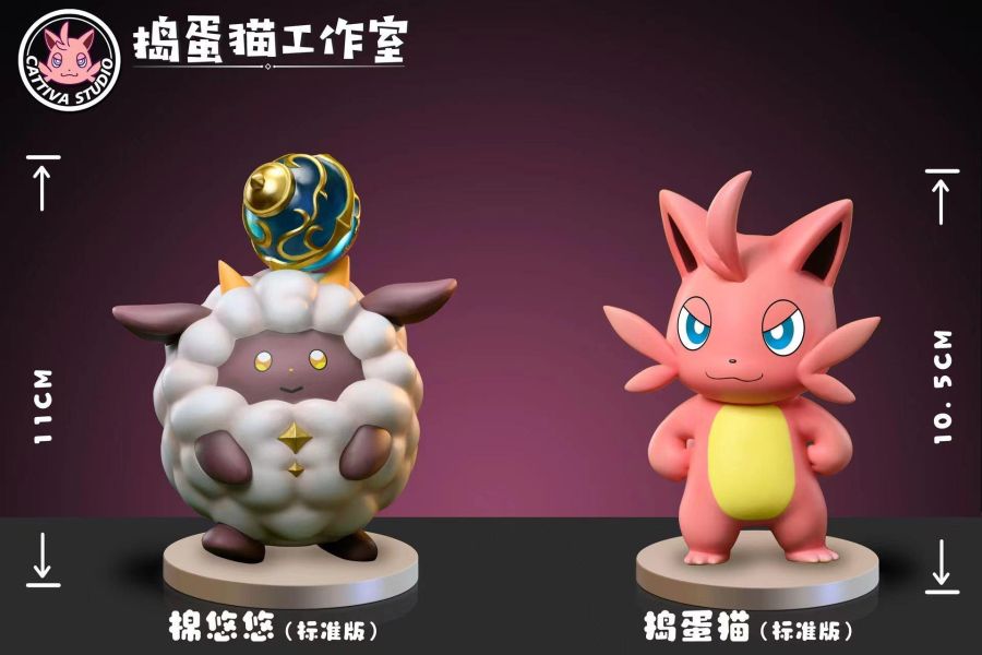 ﹝代購﹞GK  搗蛋貓﹝幻獸帕魯﹞棉悠悠、搗蛋貓、瞅什魔、疾旋鼬 