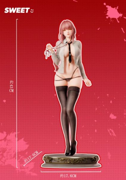 ﹝預購﹞GK  Sweet﹝鏈鋸人﹞瑪奇瑪雙頭雕真網襪1/4女雕 