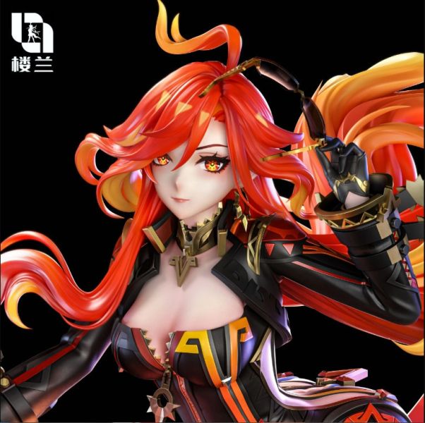 ﹝預購﹞GK  樓蘭﹝原神﹞火神 摩托瑪薇卡 