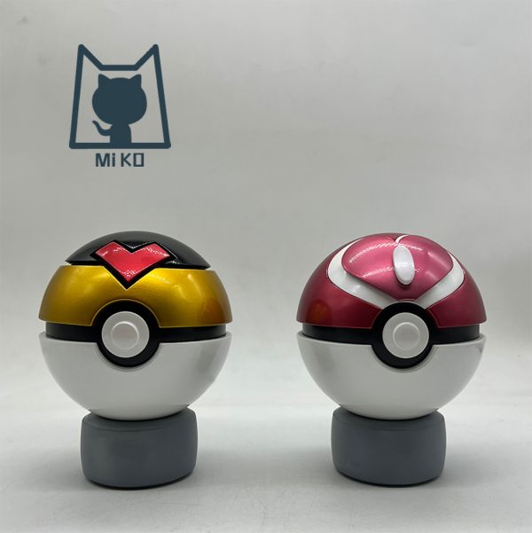 ﹝預購﹞GK  MiKo ﹝精靈寶可夢﹞1:1精靈球系列（甜蜜球、等級球） 