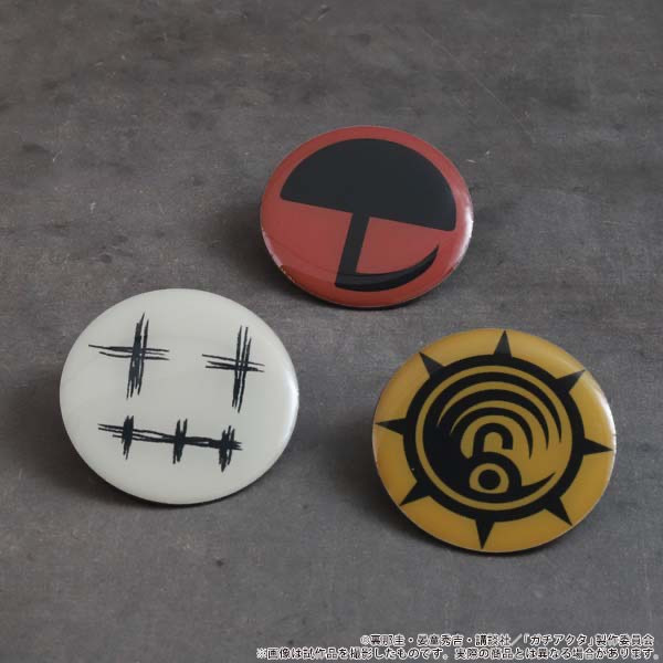 ﹝預購﹞gachiakuta bones store 恩琴身上的胸章 一套 