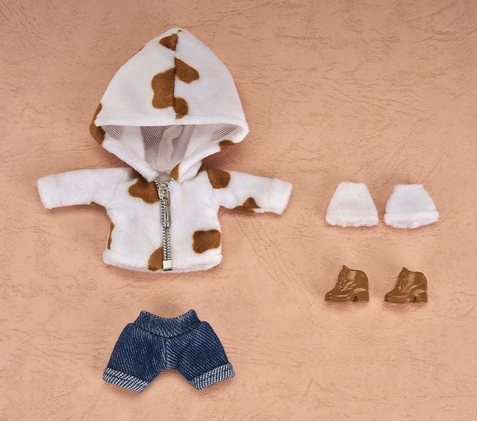 ﹝預購﹞黏土娃 服裝套組 動物連帽衫 咖啡牛奶 