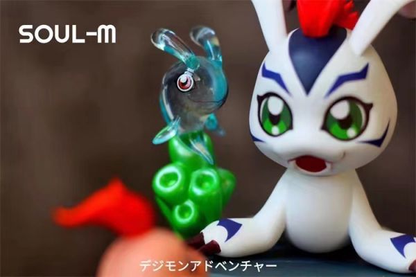﹝預購﹞GK   SOUL-M﹝數碼寶貝﹞數碼寶貝成長期進化小雕像第五彈(哥瑪獸) 