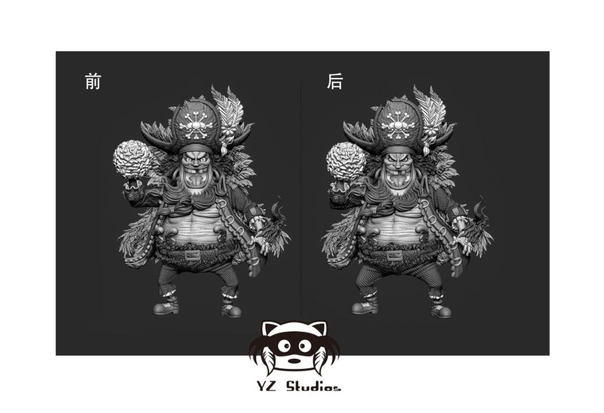 ﹝代購﹞GK  YZ﹝海賊王﹞新世界黑鬍子海賊團 第一彈 四皇-黑鬍子 