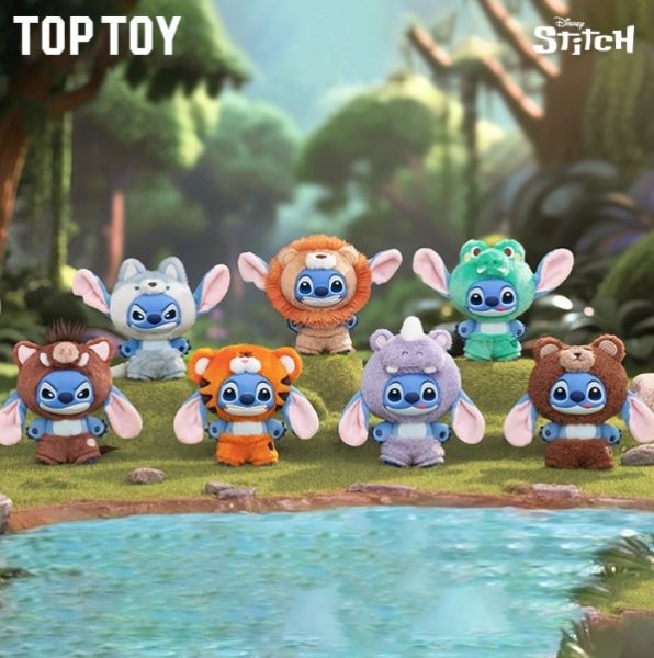 ﹝預購﹞史迪奇野性動物系列搪膠毛絨盲盒 