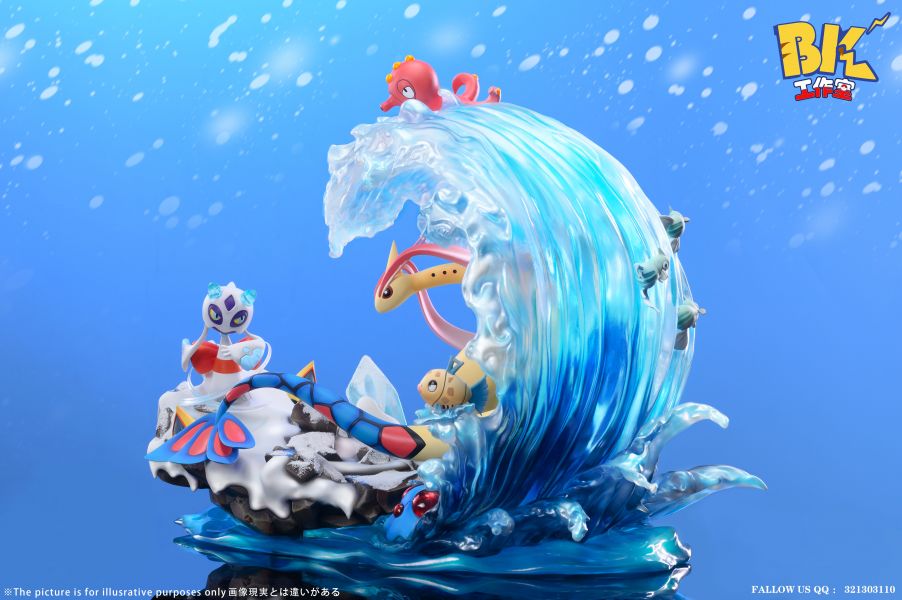﹝代購﹞GK  BK﹝精靈寶可夢﹞寶可夢場景系列 第一彈美納斯vs雪妖女 