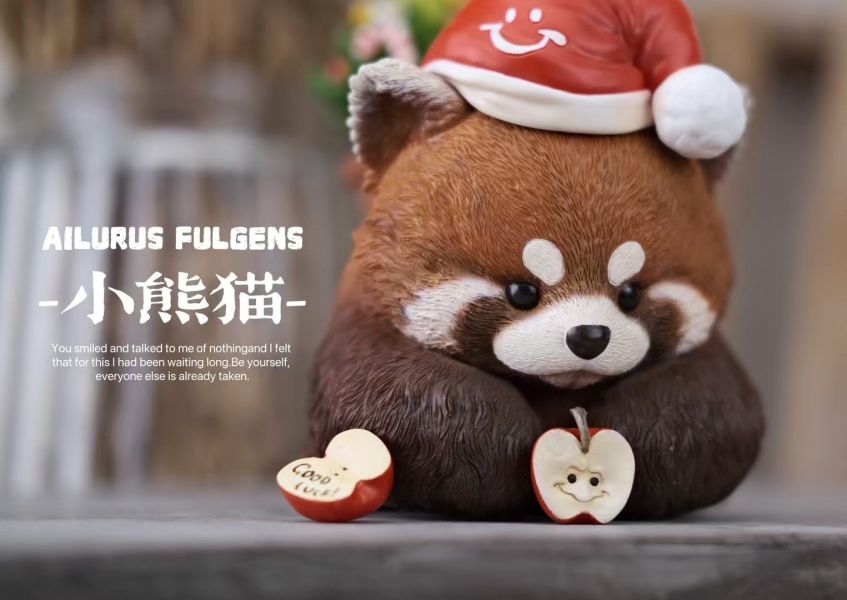 ﹝預購﹞GK 博物志﹝原創﹞2024噸噸熊 小貓熊聖誕定限版 