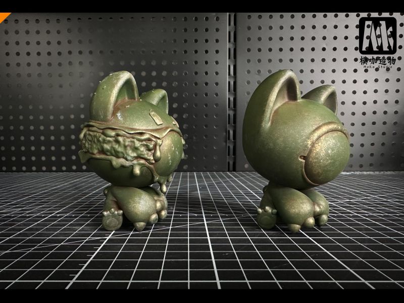 ﹝預購﹞GK 模咖造物﹝原創﹞掌心玩物系列 青銅喵 